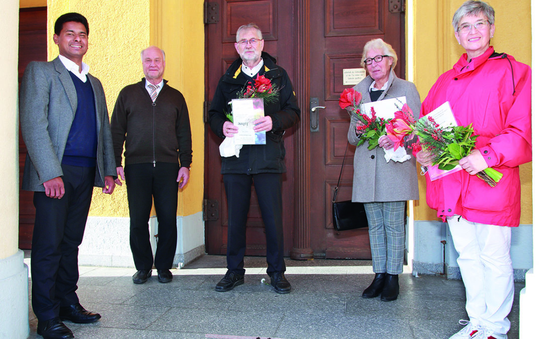 Chor der Salvatorkirche ehrt langjährige Mitglieder