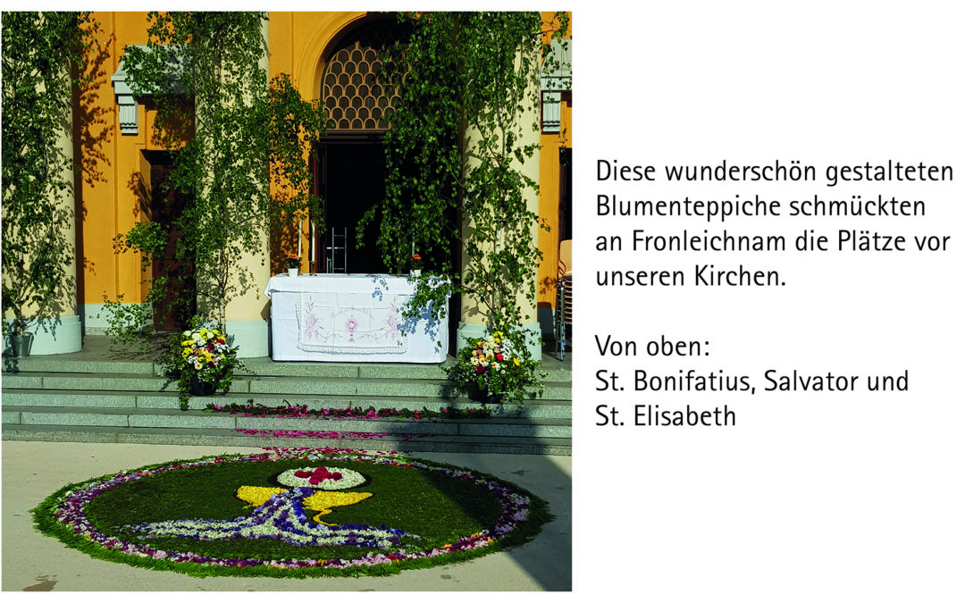 Fronleichnam in unseren Gemeinden
