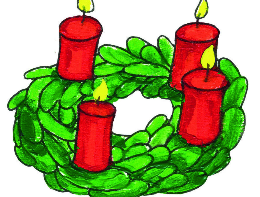 Adventskranzaktion der Ministranten St. Maria