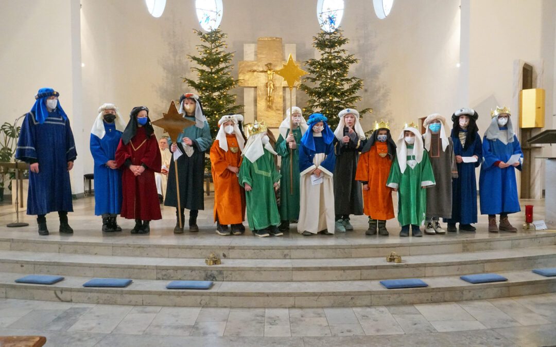 Sternsinger-Familiengottesdienst in der Salvatorkirche