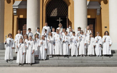 Erstkommunion am Ostermontag in Salvator